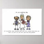 Wedding Wish for Bride's Parents posters
