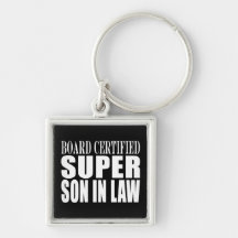 Weddings Birthdays Parties : Super Son in Law Key Chains