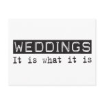 Weddings It Is postcards