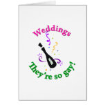 Weddings; They're So Gay! cards