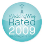 WeddingWire Rated Sticker