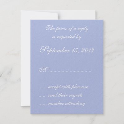 Free Wedding Website Rsvp on Blue 1 Wedding Rsvp Cards Coordinate With Our Matching Wedding
