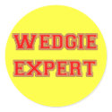 Wedgie Expert stickers