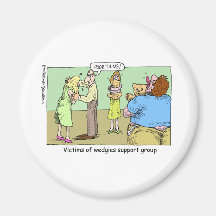 Wedgie Support Group Cartoon Gifts & Collectibles Fridge Magnets