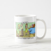 Wedgie Support Group Cartoon Gifts & Collectibles Coffee Mugs
