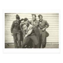 WEDGIE! Vintage 1940's Photo Postcards
