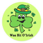 Wee Bit O' Irish stickers
