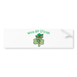 Wee Bit O'Irish bumper stickers