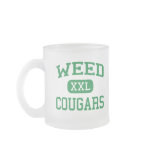 Weed - Cougars - High School - Weed California mugs