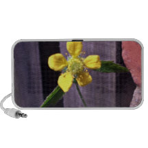 Weed flower laptop speakers
