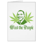 WEED THE PEOPLE.png Greeting Cards