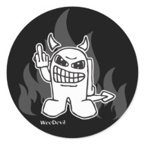 WeeDevil Sticker
