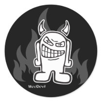 WeeDevil Sticker
