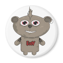 WeeEddy The Teddy magnets