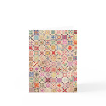 Week by Week Sampler Note Card
