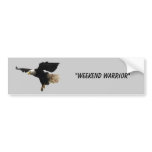 "Weekend Warrior" Bumper Sticker bumper stickers