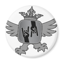 WeeMad Code of arms magnets