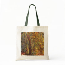Weeping Willow by Claude Monet Bag