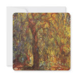 Weeping Willow by Claude Monet invitations