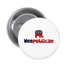 Weepublican Pinback Buttons