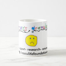 wegener's cup design, support- research- answer... mug