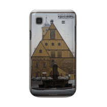Weiden id Opf - Snowfall at the Rathaus Samsung Galaxy Cover