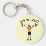 Weight Lifter (Light) Key Chains