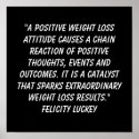 Weight Loss Attitude 7 posters