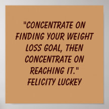 Weight Loss Goals 9 Print