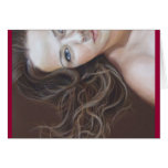 Weightless Fine Art Portrait Card by David Wells