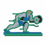 Weightlifter embroidered shirts