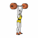 Weightlifter embroidered shirts
