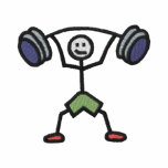 Weightlifter embroidered shirts