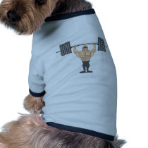 Weightlifting Dog Shirt