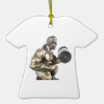 Weightlifting Ornament