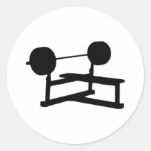 Weightlifting Sticker