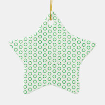 Weihnachtsstern mit Pünktchen, Punkte Spots Points Weihnachtsornament
