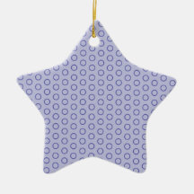 Weihnachtsstern mit Pünktchen, Punkte Spots Points Ornamente