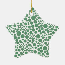 Weihnachtsstern mit Pünktchen, Punkte Spots Points Weinachtsornamente
