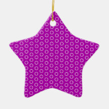Weihnachtsstern mit Pünktchen, Punkte Spots Points Weinachtsornamente