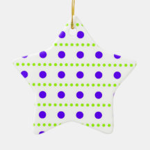 Weihnachtsstern mit Pünktchen, Punkte Spots Points Weihnachtsbaum Ornamente