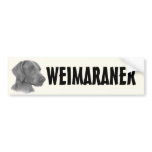 Weimaraner bumper stickers