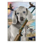 Weimaraner Hunts cards