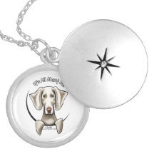 Weimaraner IAAM Personalized Necklace