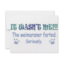 Weimaraner Invite