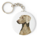 Weimaraner keychains