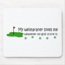 Weimaraner Mousemat