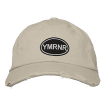 Weimaraner Nation : Embroidered YMRNR Embroidered Baseball Caps