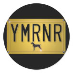 Weimaraner Nation : YMRNR License Plate stickers