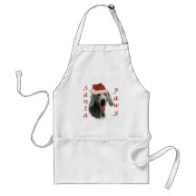 Weimaraner Santa Paws Aprons